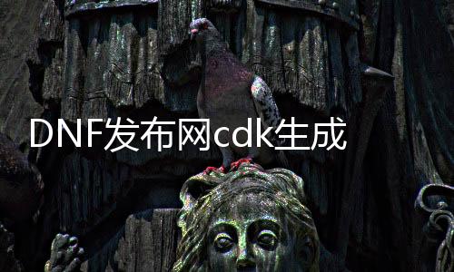 DNF发布网cdk生成（DNF发布网的cdk是什么意思）