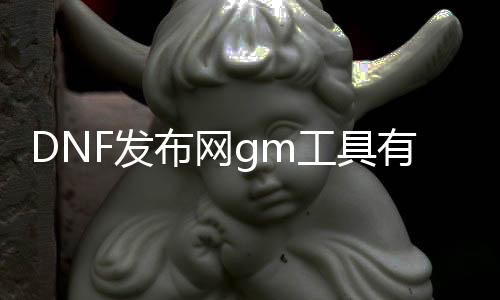 DNF发布网gm工具有必要买吗（DNF发布网的gm工具怎么用）