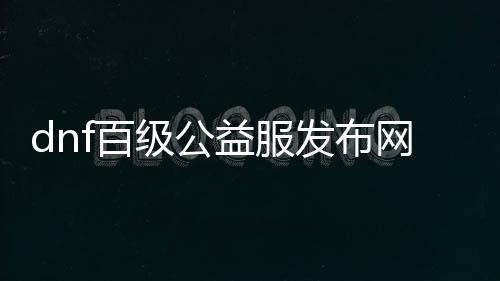 dnf百级公益服发布网手游排行榜（DNF发布网与勇士手游100级）