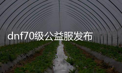 dnf70级公益服发布网手游推荐（最新的dnf手游推荐）